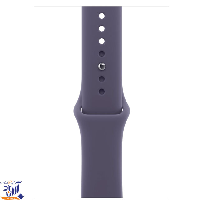 اپل واچ سری 11 اسپیس گری با بند اسپرت سیلیکون استون گری - Thumbnail 1