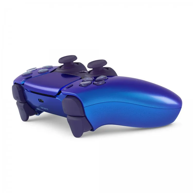دسته بازی Sony مدل PS5 DualSense chroma indigo - Thumbnail 2